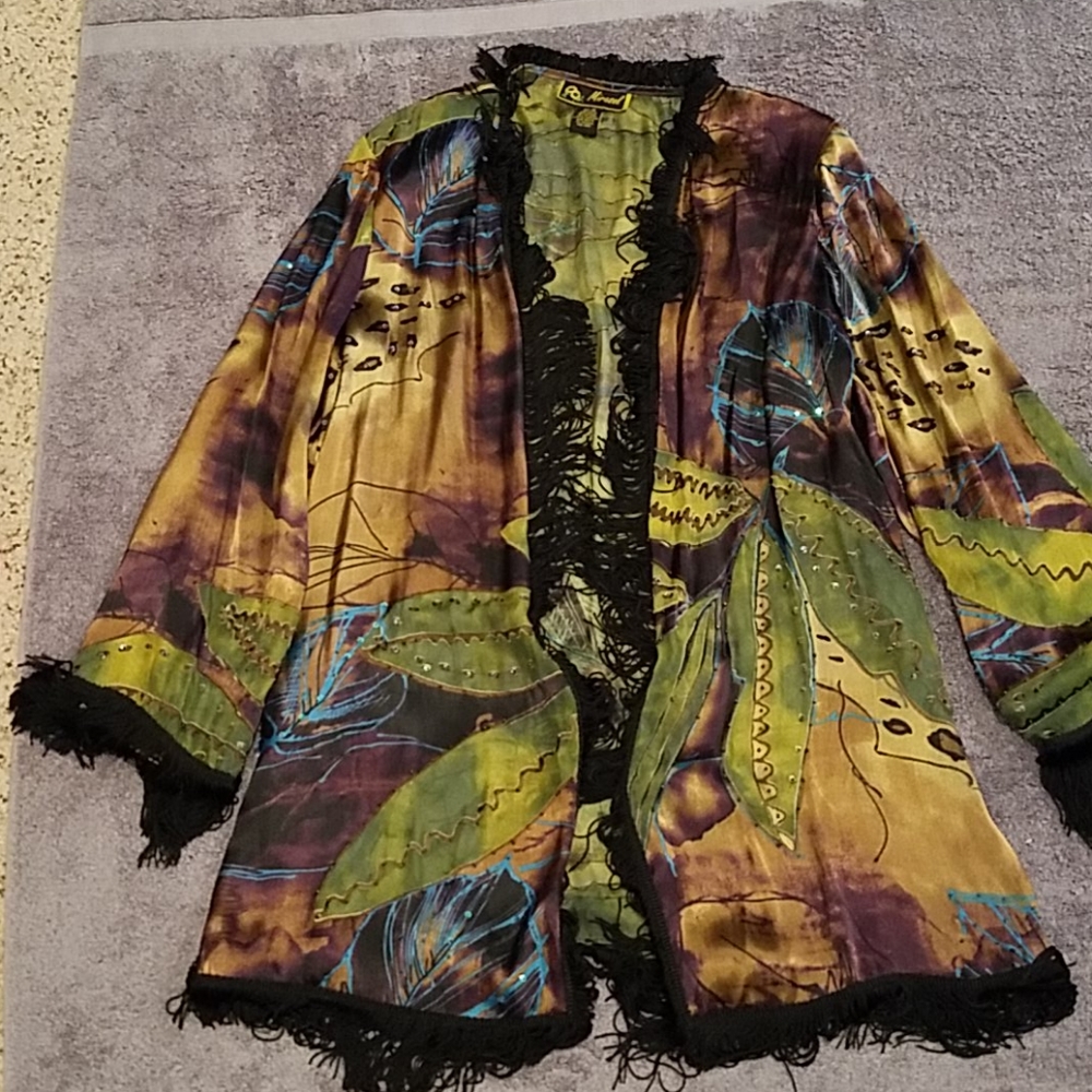 Gorgeous Marisol fringed kimono